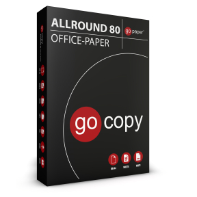 Папір для друку GO COPY Allround A4, 80 г/м2, 500 арк.